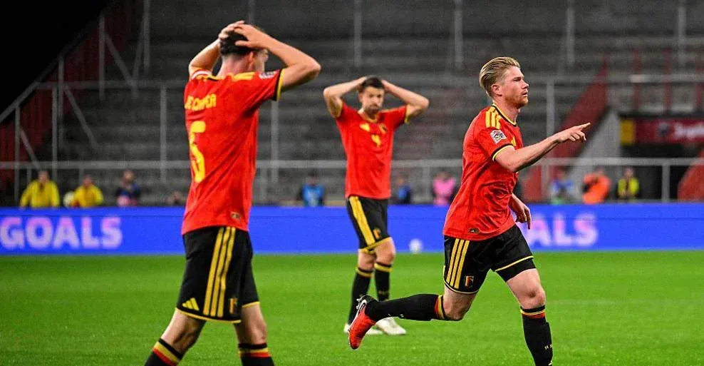 De Bruyne dá espetáculo em vitória belga